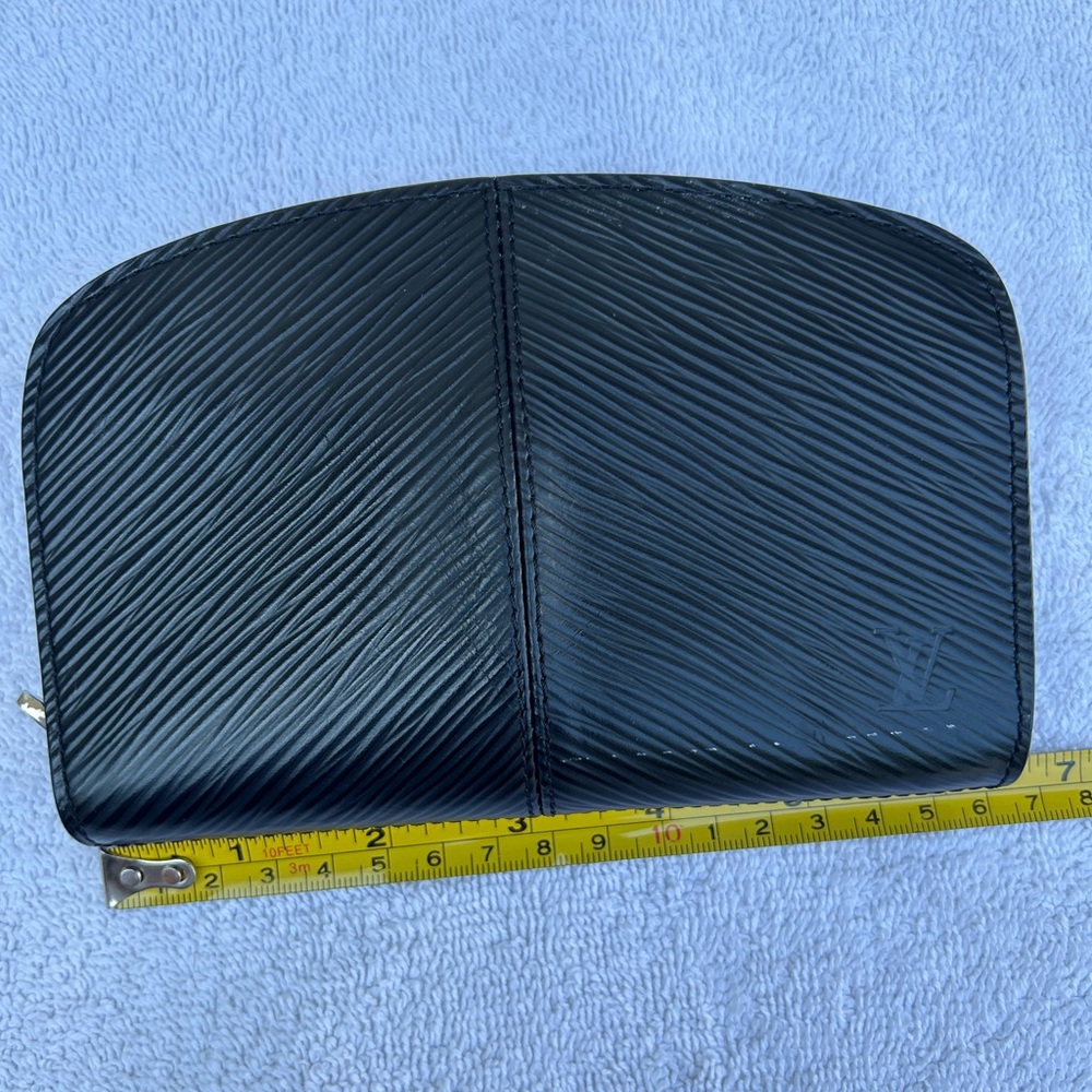 Louis Vuitton Epi Portefeuille Black Wallet